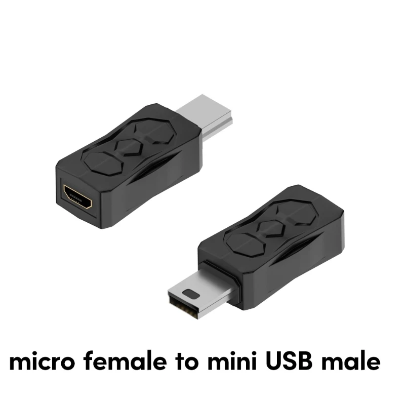 Usb 마이크로 USB 미니 USB 어댑터 변환기 Usb 남성 여성 변환기 480Mbps 전화 태블릿 카메라 충전 어댑터