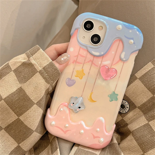 LCHULLE Compatibile Con IPhone 16 Pro Max(6.9 Pollici) Cover Amore Cuore Custodia Ragazza Silicone Cover Cuori Protezione Fotocamera Antiurto Custodia Cute Love Case Per IPhone 16 Pro Max Rosa