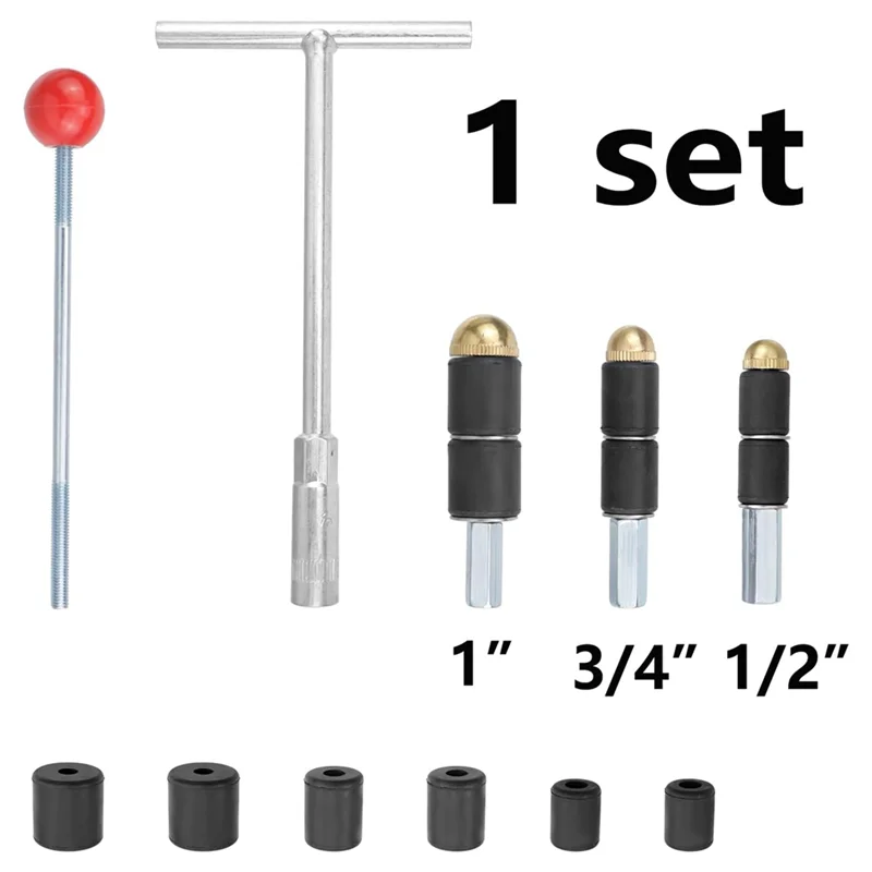 AA81-파이프 물 차단기 키트, 구리 파이프 물 차단 도구, 물 차단 바늘, 물 막기 수리 배관용