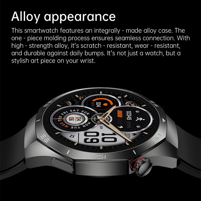 For Huawei Watch GT5 Pro Smart Watch 1.53 Inch 360*360 HD Screen GPS Tracker Bluetooth Call Health Monitoring Watch Men Women 2
