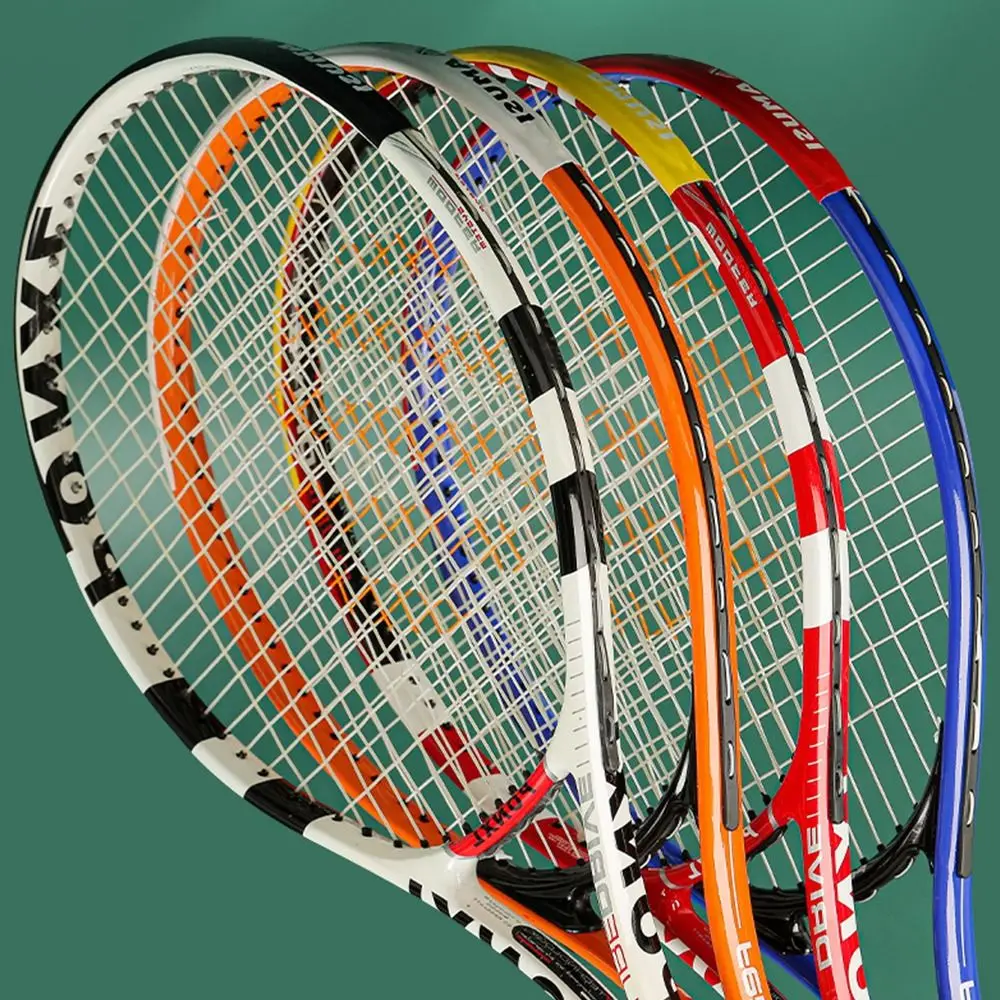 PU Tennis Racket Head Sticker Multicolor Reduce Impact and Friction Protective Sticker Sport Supplies Tennis tennis accessories