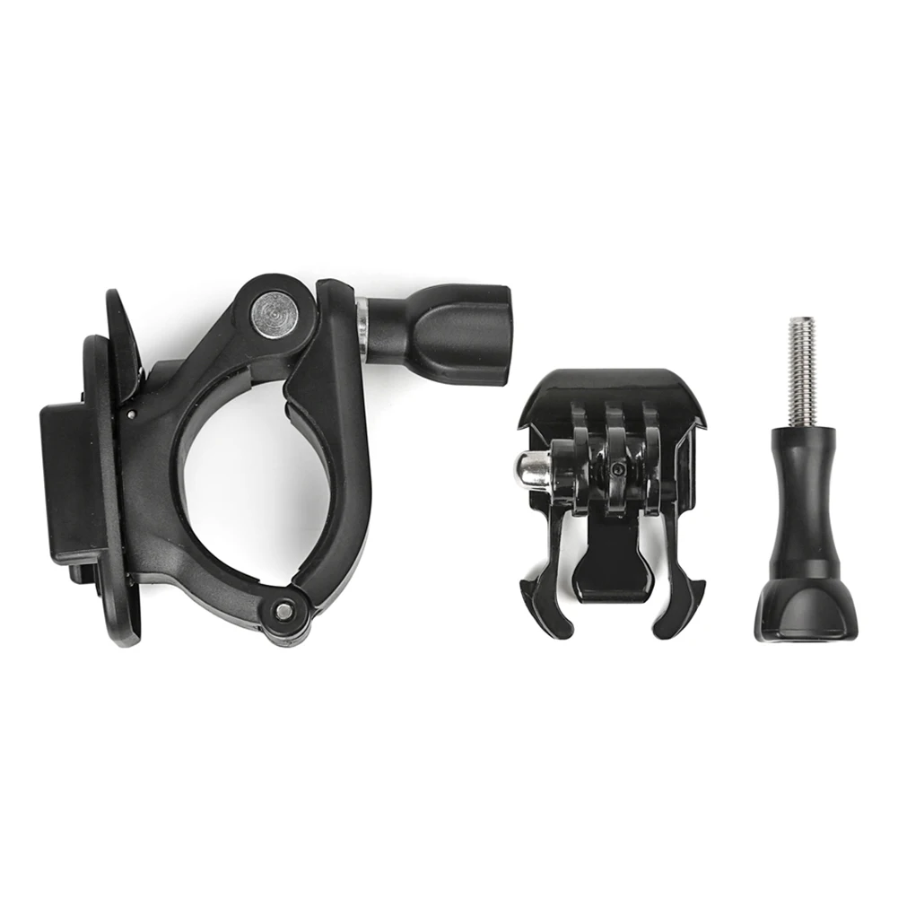GoPro 7 6용 롱 로드 튜브 고정 시트 자전거 클립 마운트 고정 브래킷