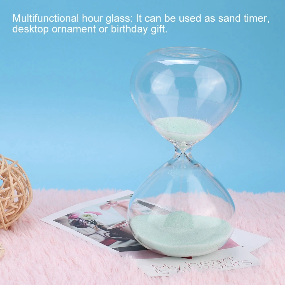 15 Minutes Sand Watch Hourglass Sandglass Sand Cook Clock Children Gift Sand Timer Creative Crafts Home Desktop Decoration