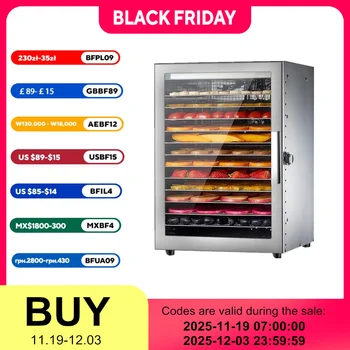 220V 110V ผลไม้แห้งเครื่องอาหาร Dehydration เครื่องเป่าผลไม้เครื่องเป่า Commercial อาหารสแตนเลสเครื่องเป่าผักแห้งสัตว์เลี้ยงขนมขบเคี้ยว 1