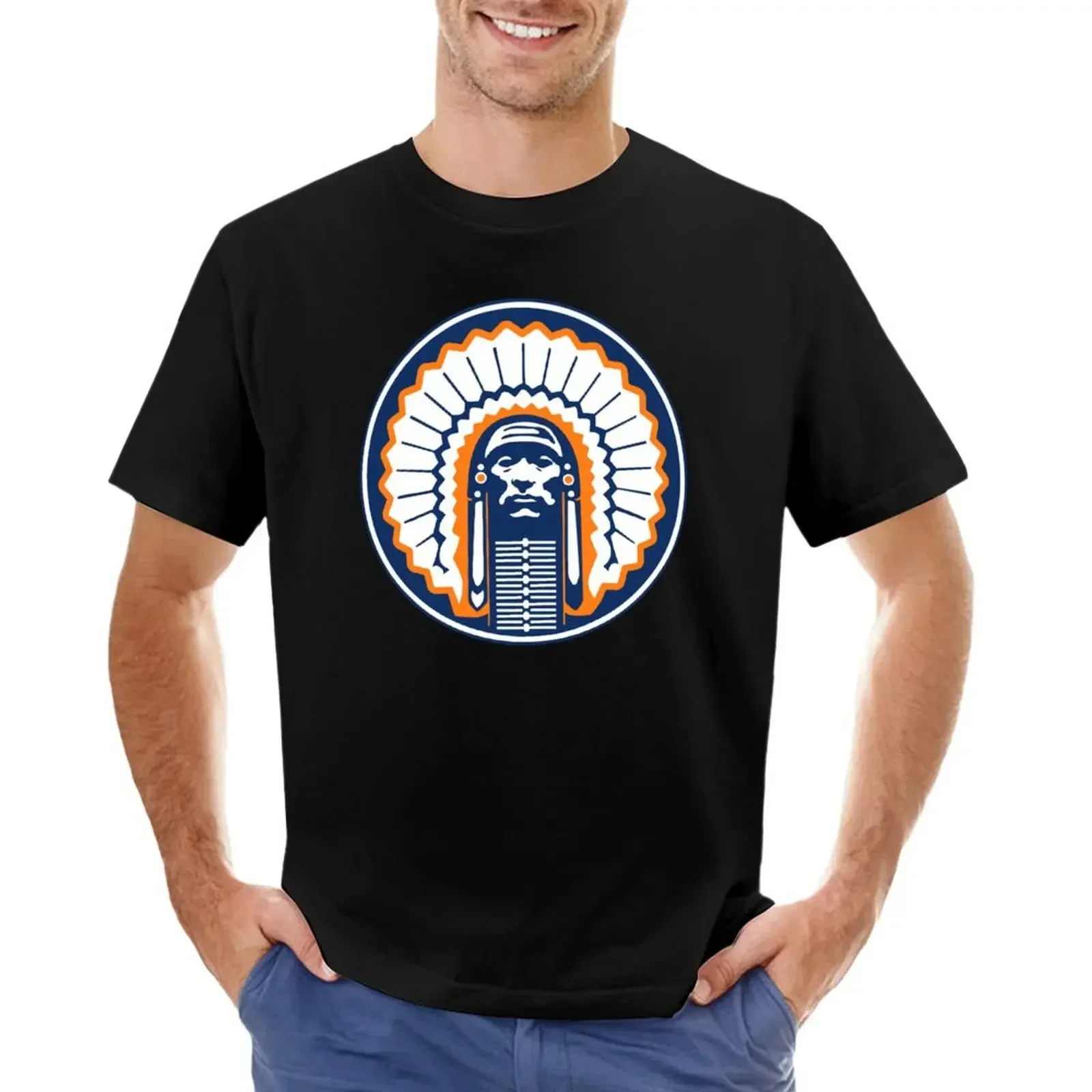 

FightingIlliniCity T-shirt graphics blacks t shirts for men