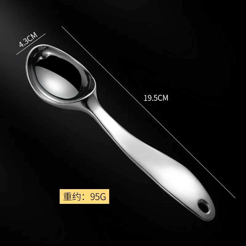 Ice Cream Scoop Stainless Steel Spoon Ice Ball Mold Non-Stick Potatoes Watermelon Cream Digger Scoop Tools ice cream scoop