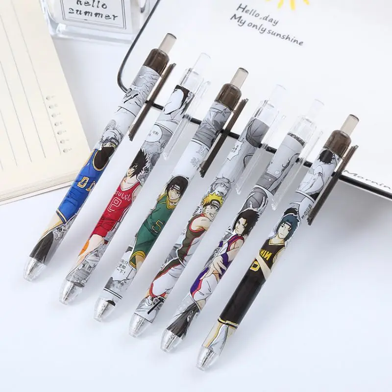 Cute Japanese Anime Gel Pen Creative Press Stationery Kawaii Funny Pens ...