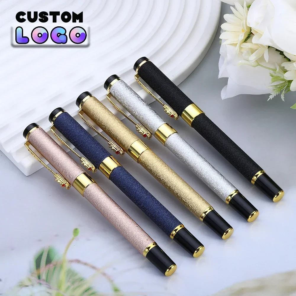 

5pcs Ballpoint Pen Black Ink Pen Bullet Tip 0.5mm Rollerball Pen School Office Supplies Stationery Signing Pen Dropshipping