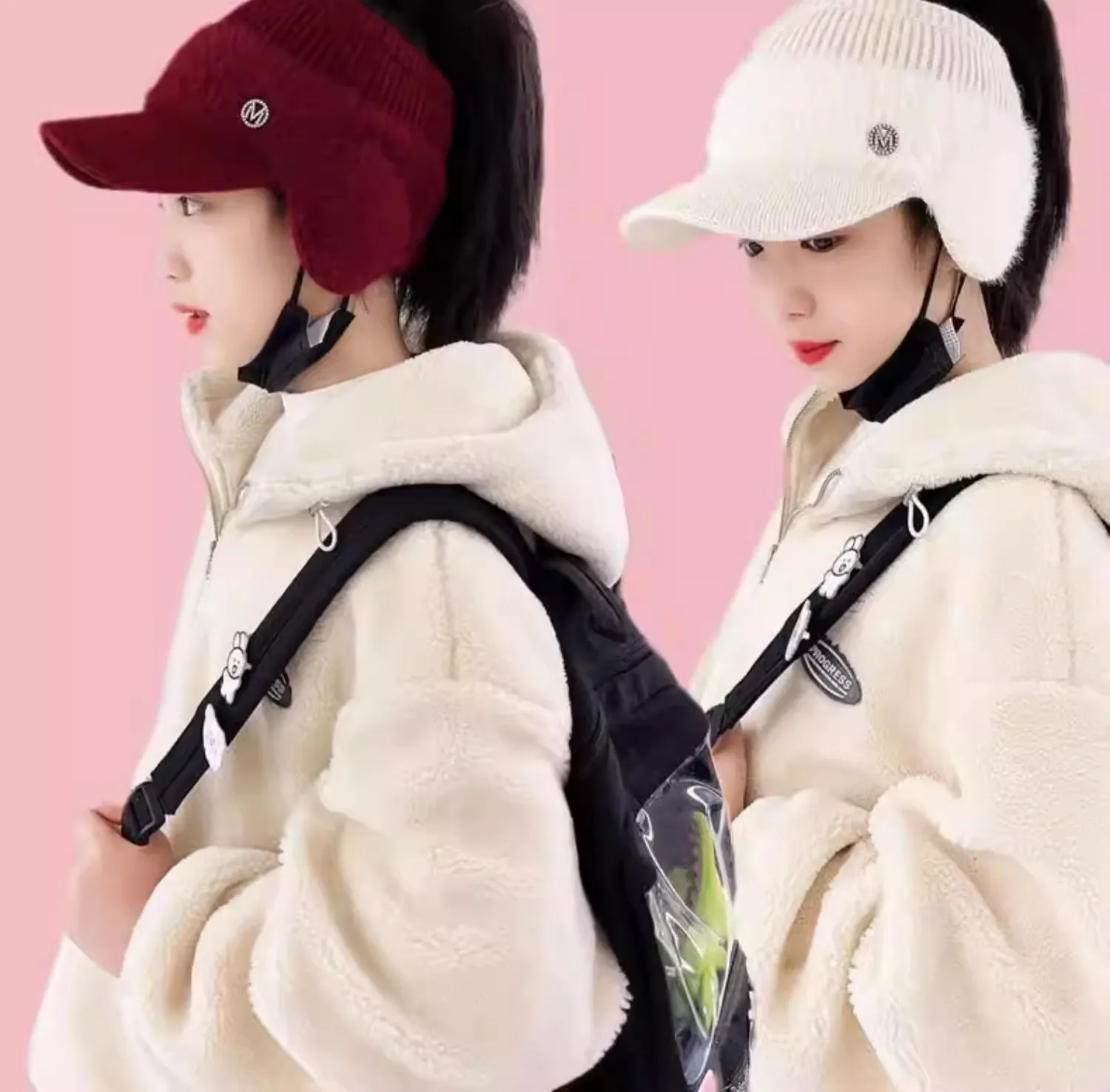 Рисунок 2 - Модные осенне-зимние утепленные шапки для женщин