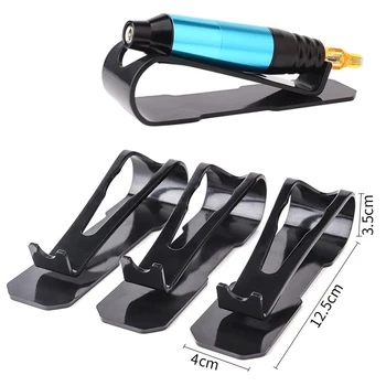 Nuovo supporto per penna per macchina per tatuaggi in acrilico da colorare Accessori per il trucco Supporto per staffa per display per organizer Telaio di supporto per vassoio permanente 1