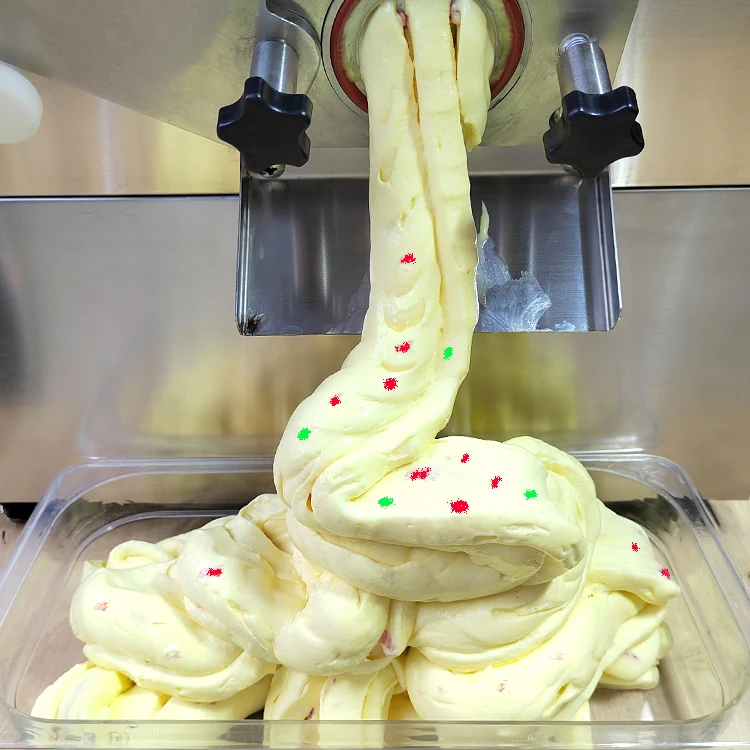 

Kolice Desktop smart 20 L italian ice cream machinery batch freezer nut vertical hard ice cream maker gelato machine