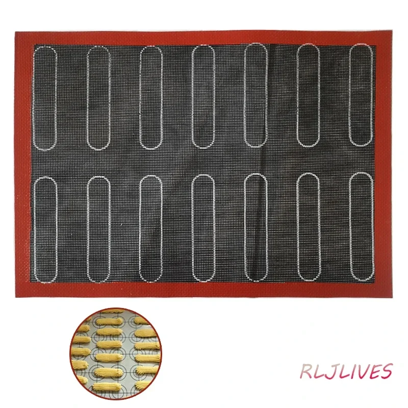 Double Sided Perforated Silicone Baking Mat Non-Stick Oven Sheet Liner Bakery Tool Cookie Bread Kitchen Bakeware Accessories silicone baking mat