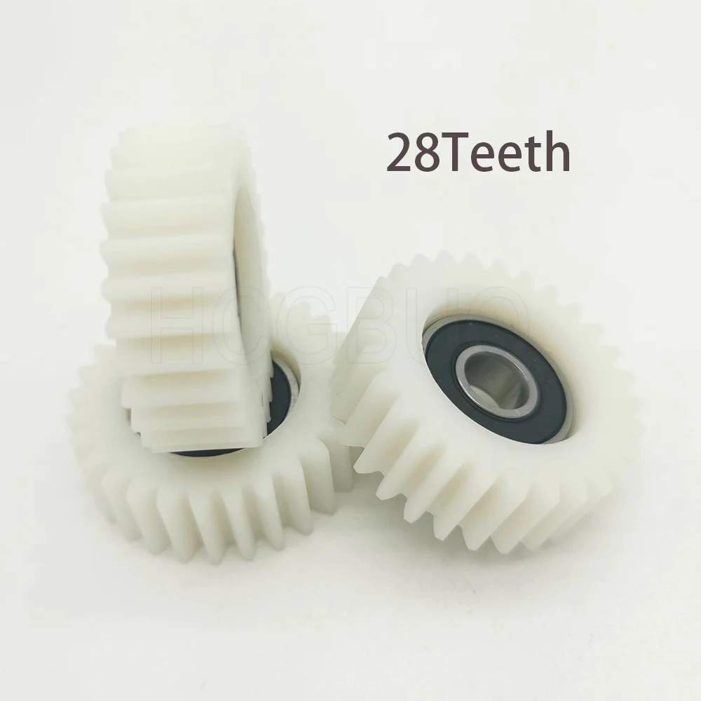 28T 37.5x12mm Planetary Gear With Bearings Wheel Hubs Electric Scooter Gear E-bike Hub Nylon Gears For Bafang Motor Accessories