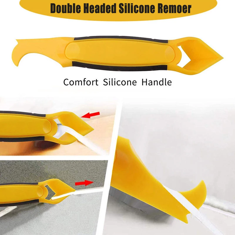 

Скребок силиконовый с двойной головкой для удаления гладкой поверхности