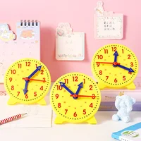 Children Montessori Clock Educational Toys Hour Minute Second Cognition Colorful Clocks Toys Kids Early Preschool Teaching Aids 1