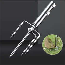 Durable Stainless Steel Beach Umbrella Anchor with Wind Protection Base (Umbrella fixing)