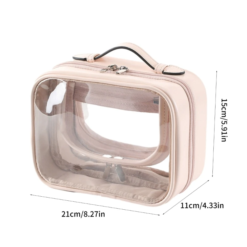 Waterproof Handbag and Divider Toiletry Bag Bags for Travel Portable
