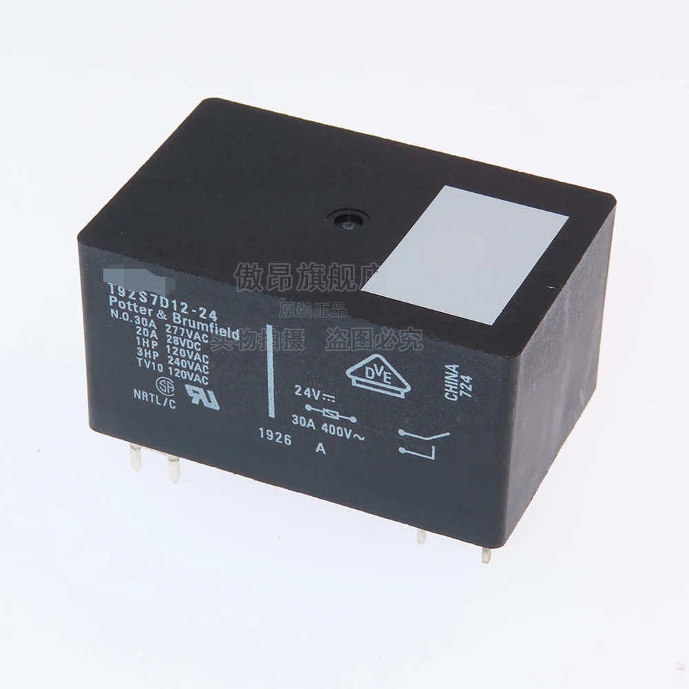 T92S7D12 T92S7D12-12 30A T92S7D12-24 Relè Tyco