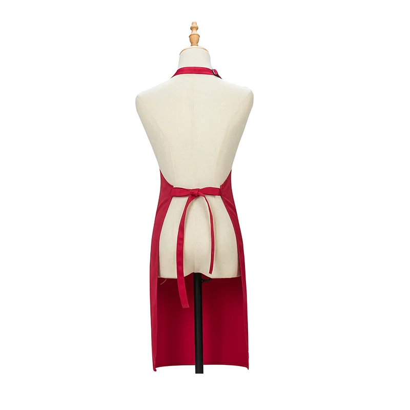 Personalized Women's Kitchen Apron for Woman Men Chef Work Apron for Grill Restaurant Bar Cafes Beauty Nails Studios Logo Design 6
