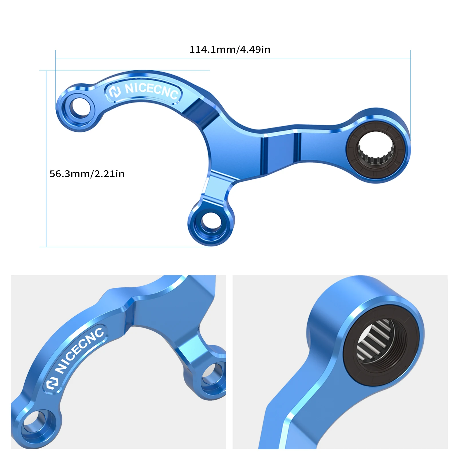 NICECNC Kupplungsarmhalterung Schaltstabilisator für Yamaha Tenere 700 XTZ 700 T700 19-24 Tenere 700 World Raid 2022 2023 MT07 18-22 – Detail 9