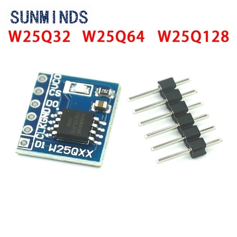 1pcsW25Q3232Mbit/W25Q6464Mbit/W25Q128128Mbit8MByteFLASHstorageModuleSPIInterfaceBVFV-AliExpress
