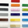 100pcs 2x8 Dot DIY Building Blocks Thick Educational Creative Toys for Children Figures Plastic Bricks Size Compatible With 3007 2