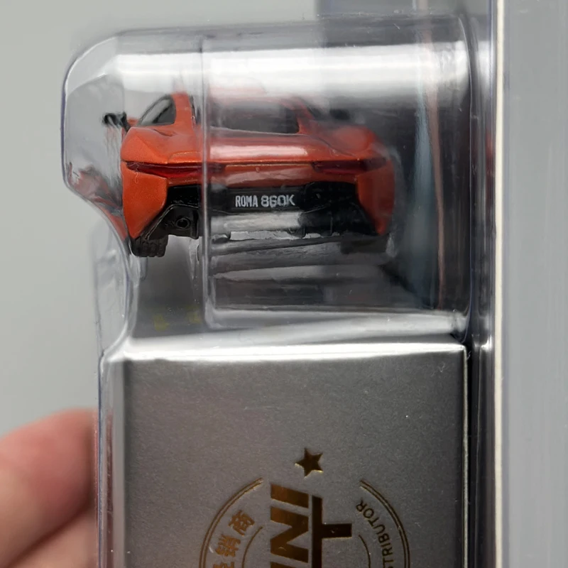 MINIGT 1:64 Jaguar CX75 Spectre Orange car alloy model 903