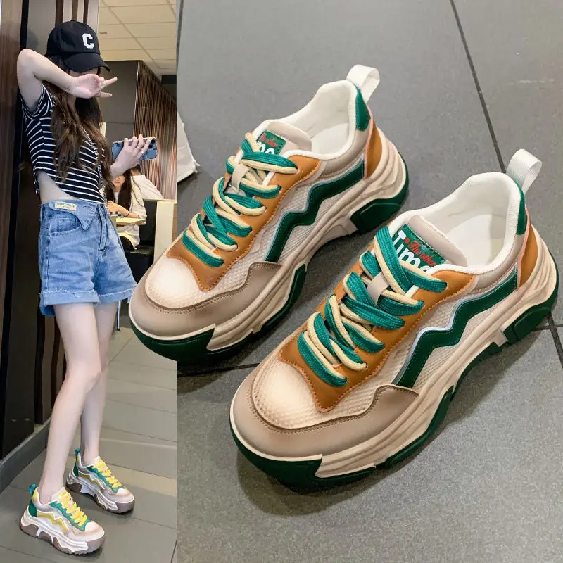 

Новинка Весна 2023, дышащая Спортивная повседневная обувь взрывов для студентов, женская обувь