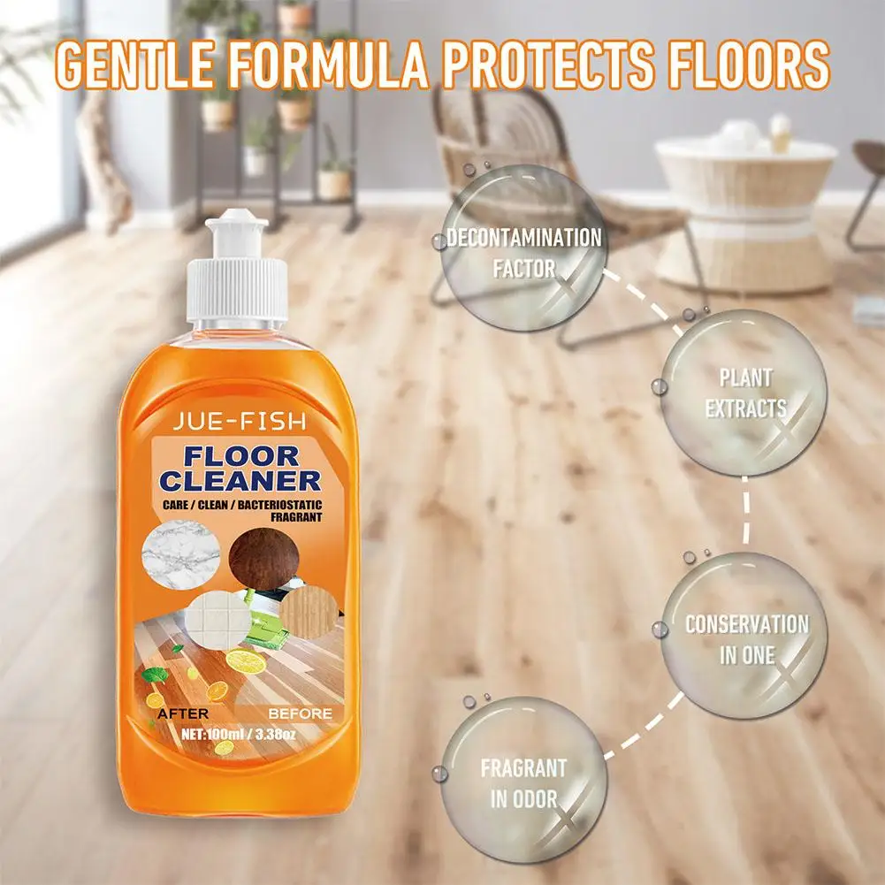 Floor Cleaner Liquid Scratch Polish Repair Maintenance Remove Grease Multifunctional 100ml Granite Cleaner Marble Stain Remover