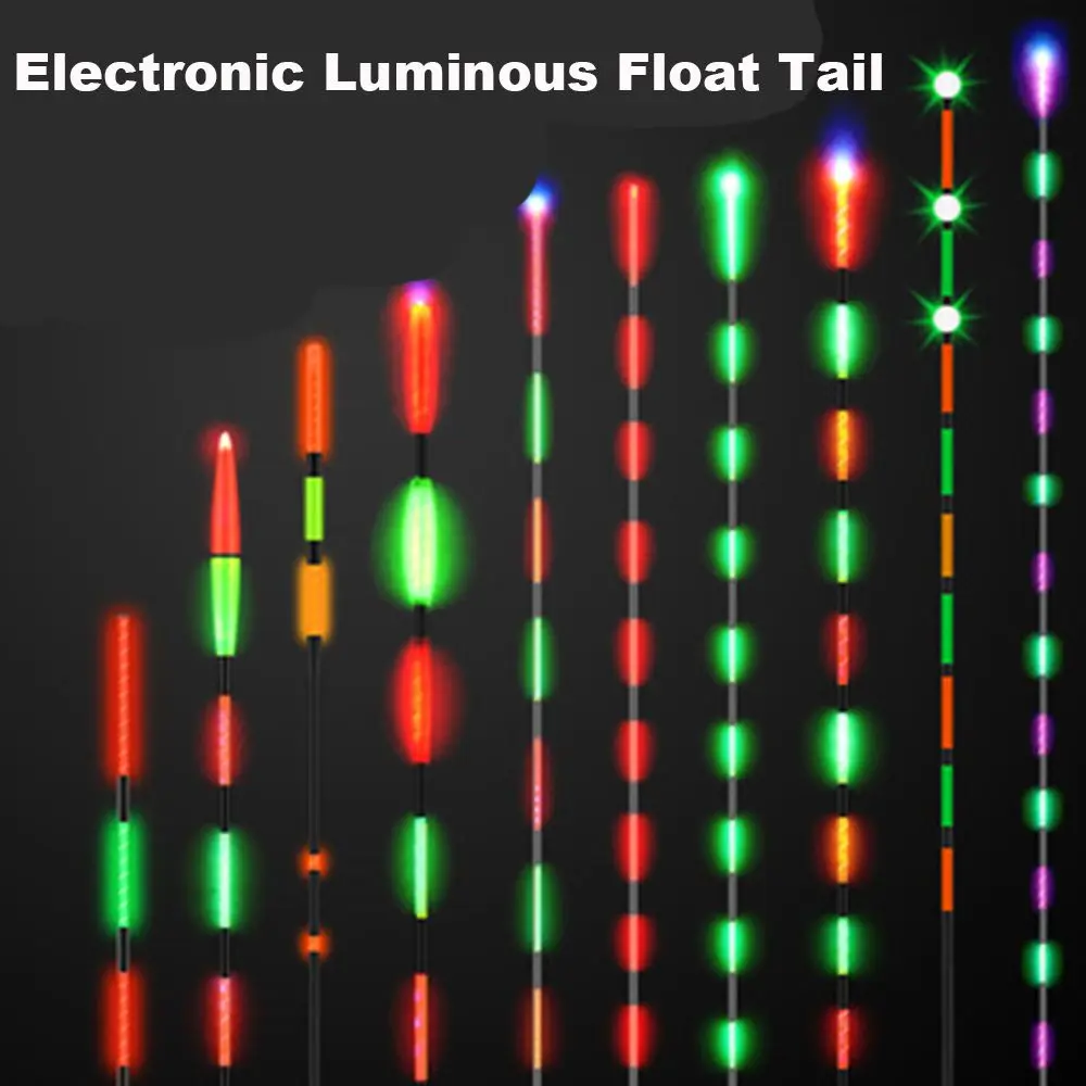 

1 pc Super Bright Night Fishing LED Smart Float Top Luminous Ultra Sensitive Electronic Floats Buoy Outdoor Fishing Accessories
