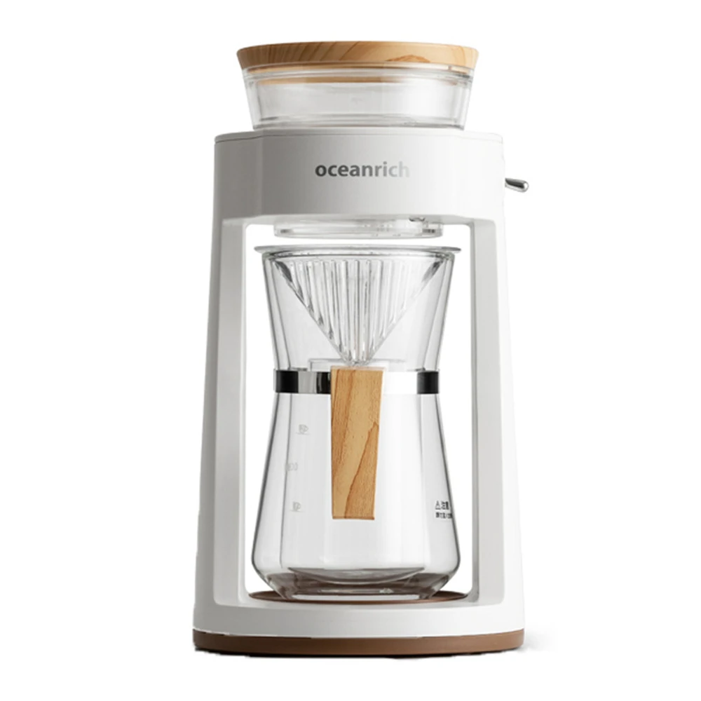 Oceanrich Automatic Espresso Coffee Machine Hand Brewed Coffee Household Maker Simulation Drip Filter Pot Portable