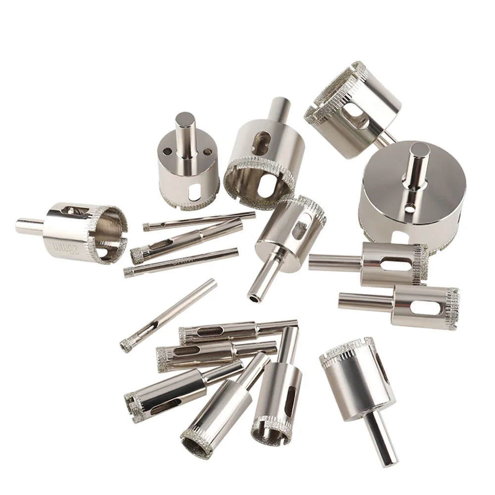 1 Pcs 3-50mm Glass Hole Saw Diamond Coated Drill Bits Drilling Crown for Tile Marble Ceramic Power Tools