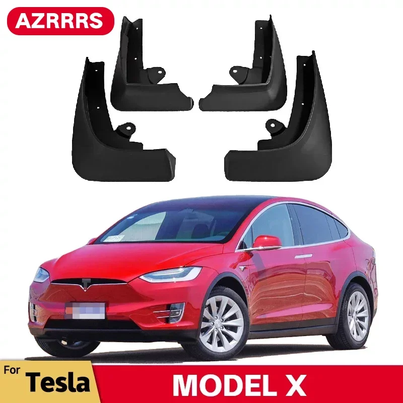 Брызговики для Telsa MODEL X 2016-2023 2020 2019 2018 2017, брызговики, брызговики, аксессуары для автомобиля