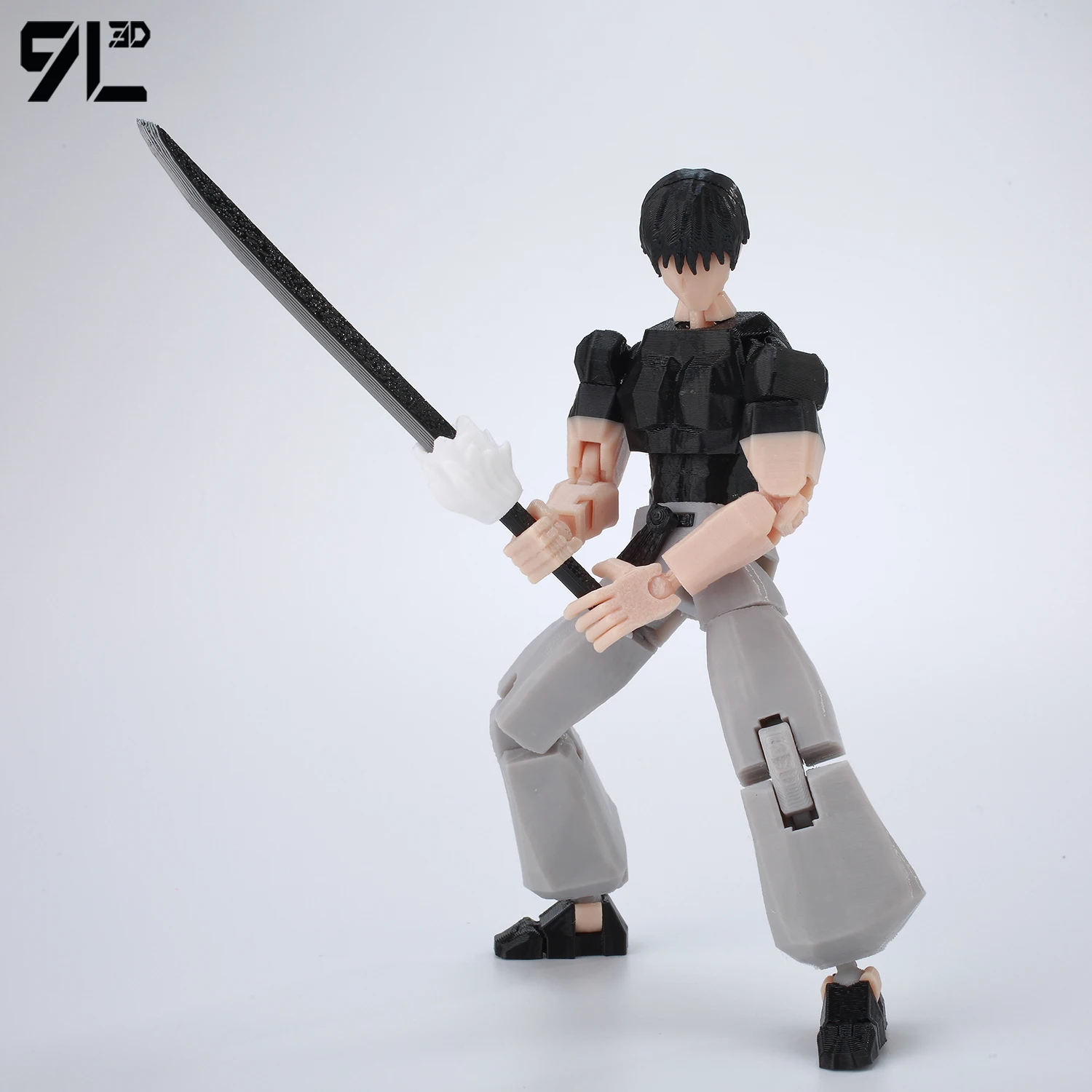 9L3D Gedruckt Jujutsu Kaisen Fushiguro Toji Anime Multi-Gelenk Shapeshift Spielzeug Action-figuren Mannequin Modell Ornamente Geschenk Spielzeug – Detail 32