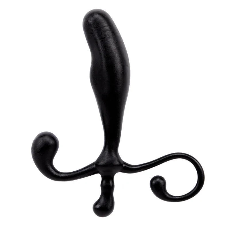 Prostate Stimulator Wholesale Male Silicone Curved Prostate Exerciser Anal Massager Device Waterproof Perineum