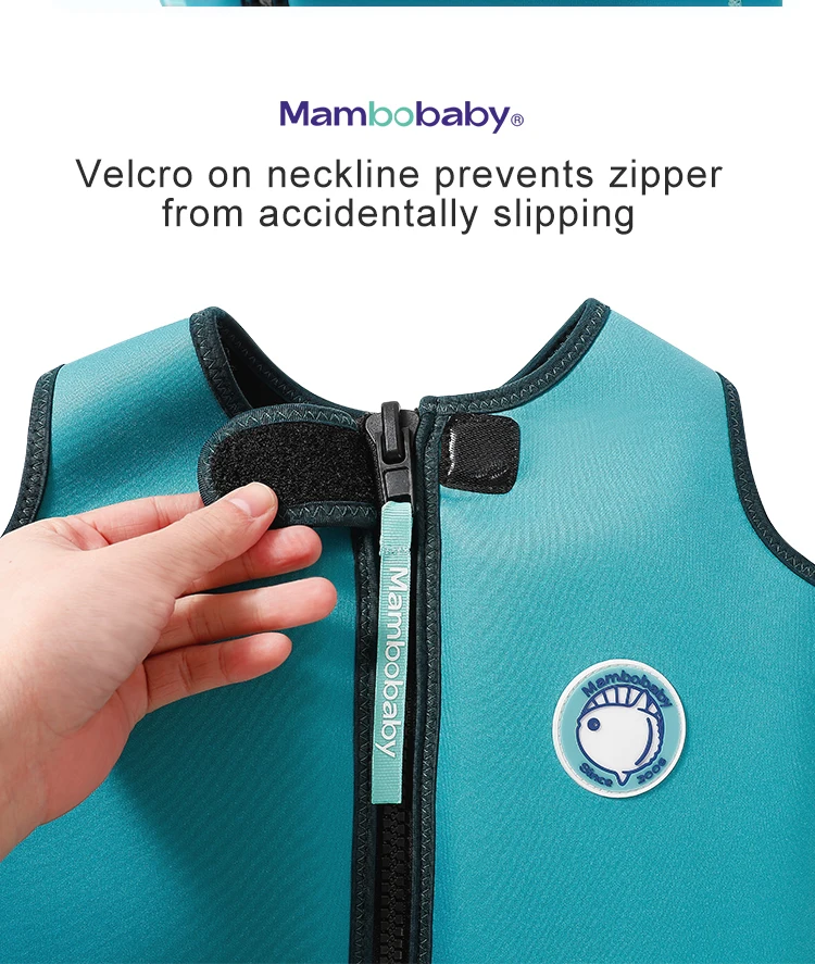 Mambobaby Swimming Buoyancy Vest Jacket Air Free Baby Swimming Ring Puddle Jumper Safety Kids swim Aid Vest