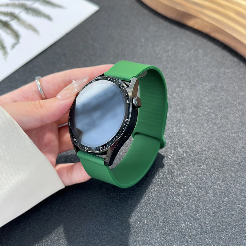 Enhanced Sport Magnetic Silicone Watch Strap - Universal Fit