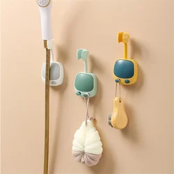 Punch-free Universal Shower Bracket Shaking Head Adjustable Bathroom Nozzle Shower Suction Cup Fixed Seat Shower Head Bracket
