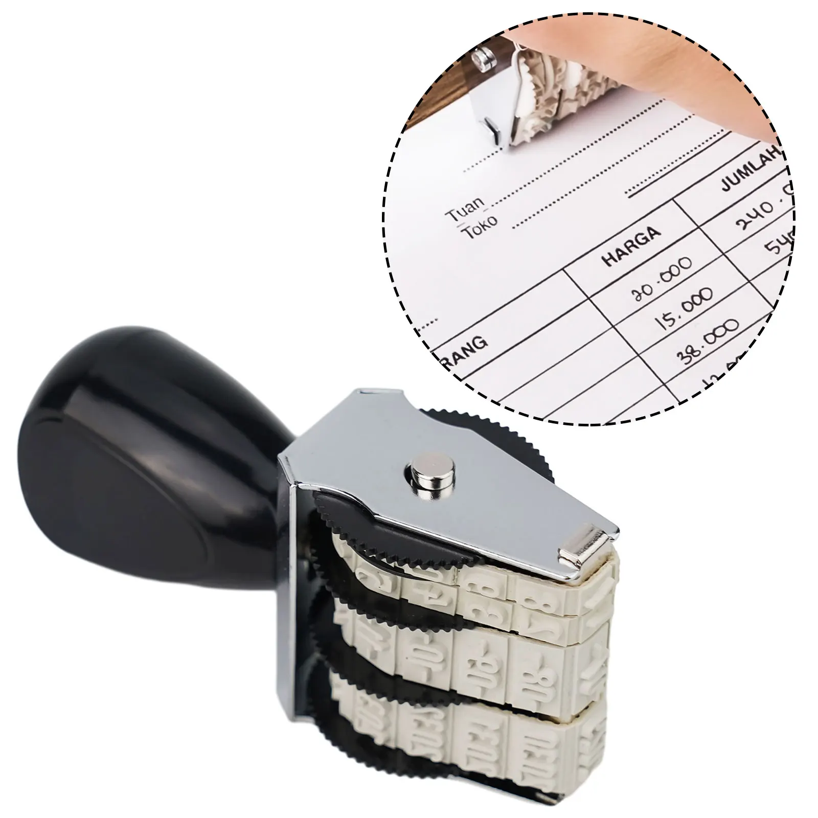 Reliable Manual Date Stamp Adjustable Date Marking from to 2031 Clear Imprint Ideal for Office Home and School 1 Piece