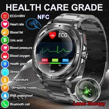 Laser Therapy ECG Smart Watch