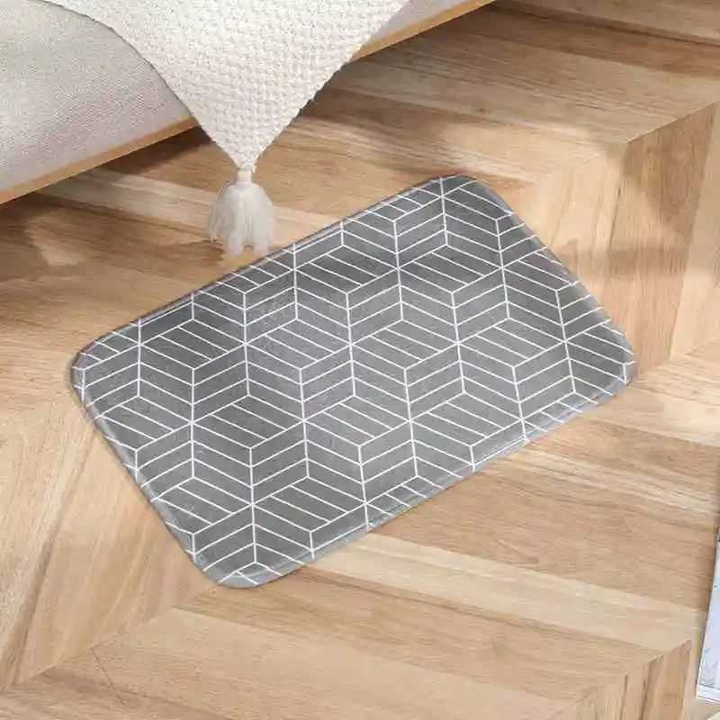 

bedroom foot mat, bathroom, suction