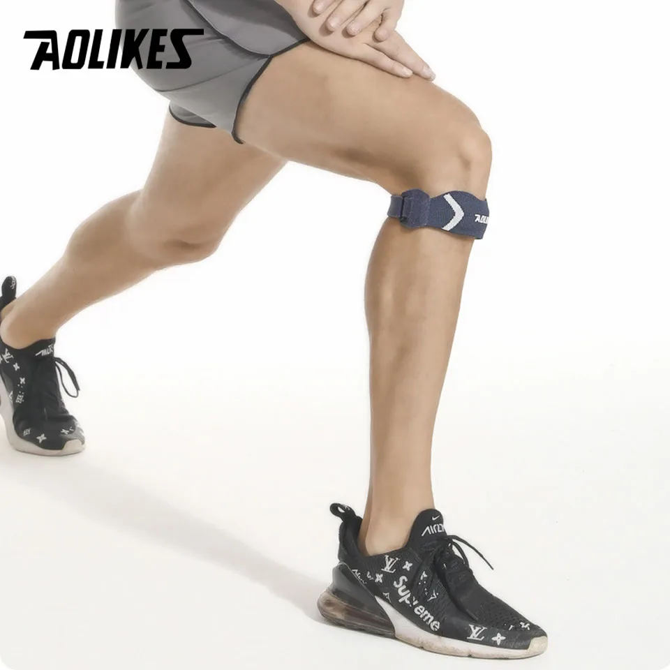 Adjustable Patellar Tendon Stabilizer Band - Knee Support Strap for Pain Relief and Sports