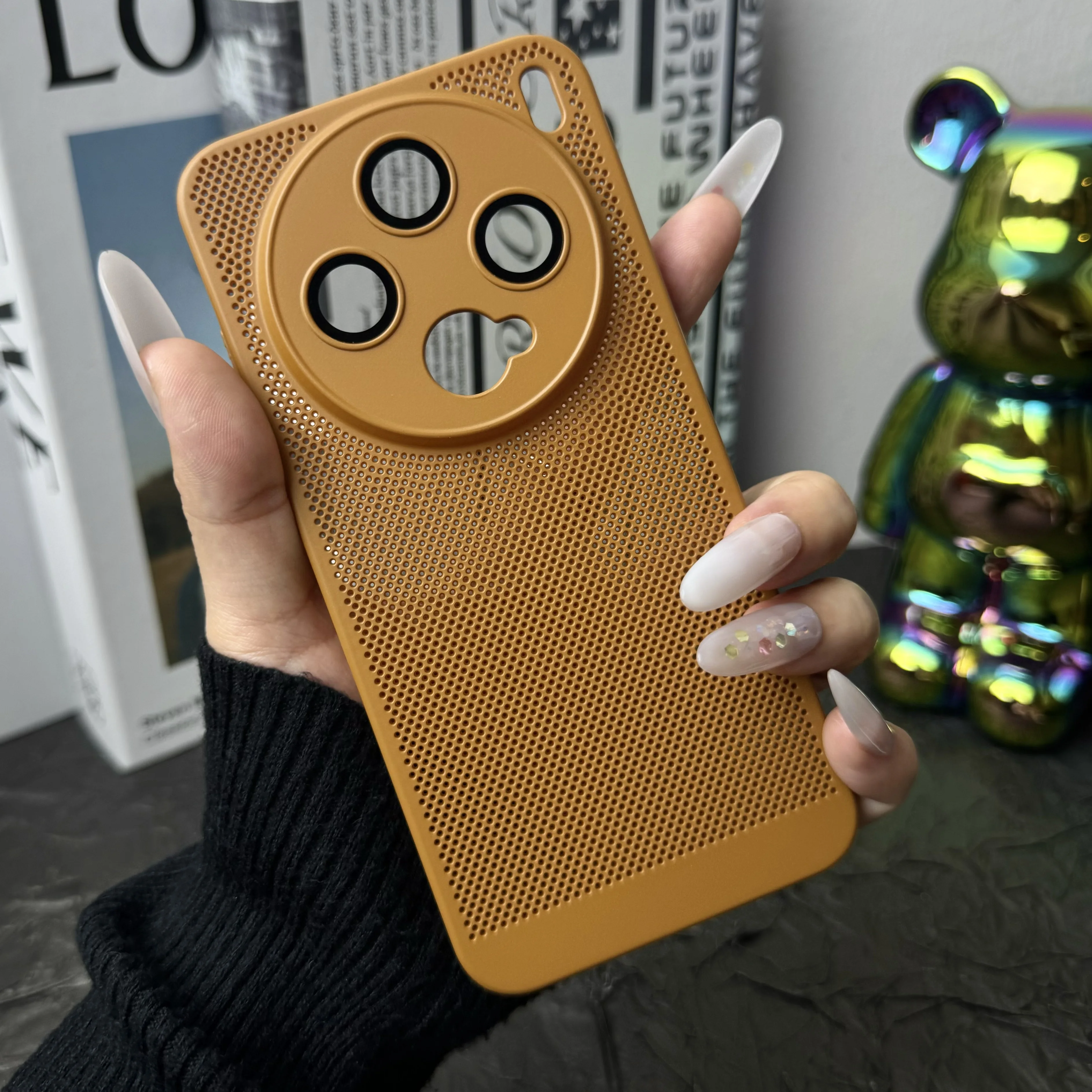 Ultra Thin Breathable Heat Dissipation Case with Camera Film Protection