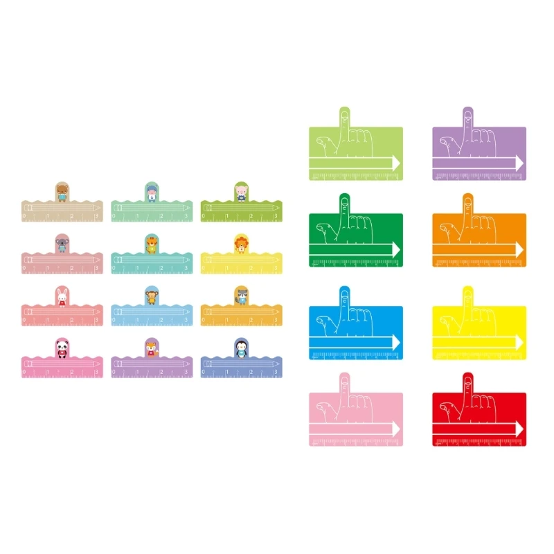 

Полоски для управляемого чтения Полоски для закладок для чтения Разделитель для пальцев Инструмент для письма Инструменты для