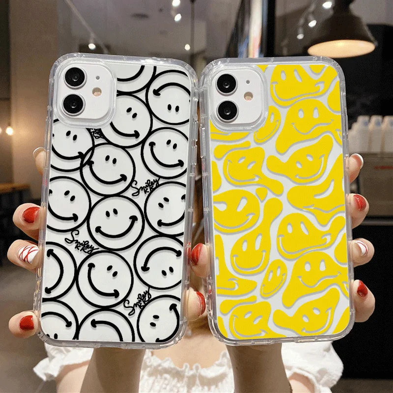 Silicon Case For Samsung S22 Cover Galaxy S23 Ultra S22 Plus S21 S20 FE M23 M13 M32 A54 A14 A53 A52 5G Funda Transparent Case