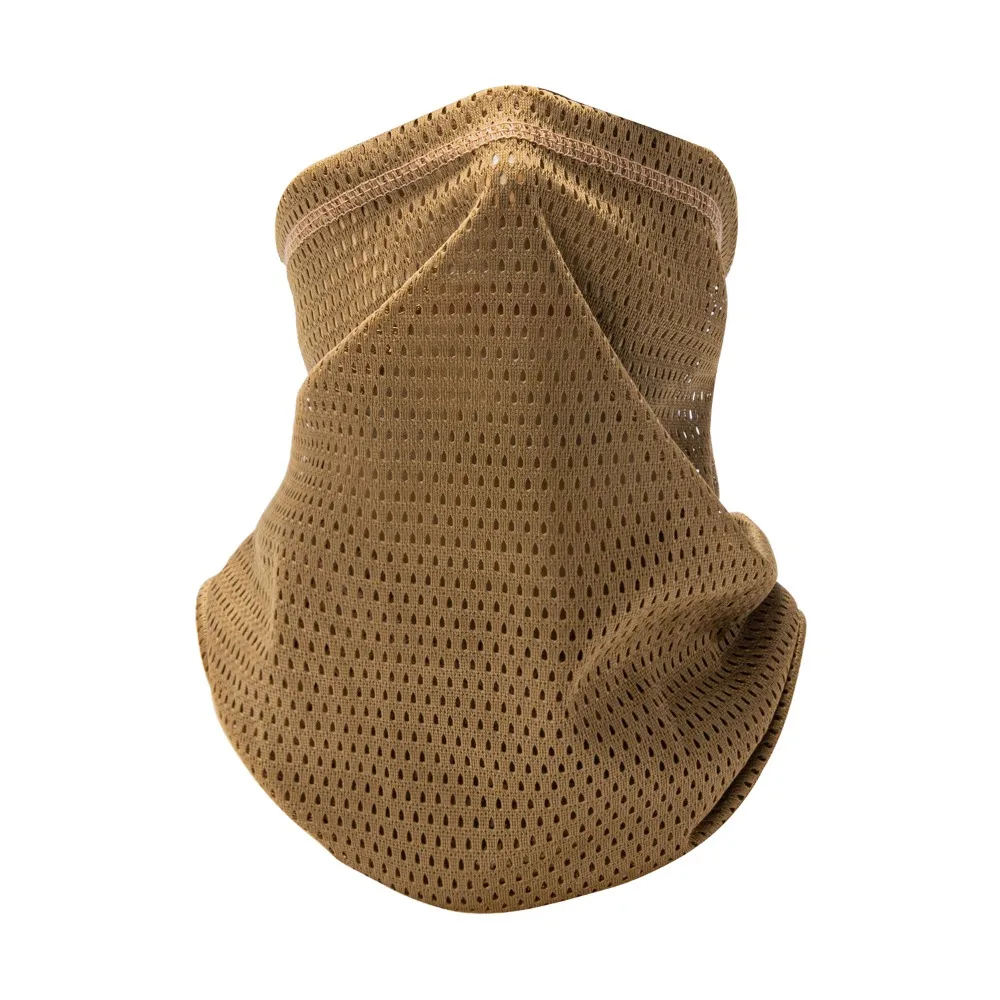 Großes Netzgewebe-Gesichtstuch, atmungsaktives Schlauchbandana, feuchtigkeitsableitendes, dehnbares Stoff-Halstuch für Outdoor-Sportarten – Detail 15