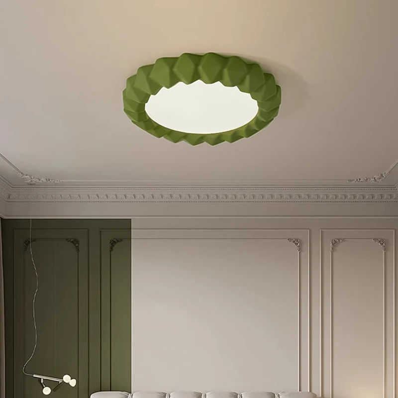 

Acrylic Shade Indoor Ceiling Light Nordic Kitchen Ceiling Lights Waterproof Kids Room Chandelier Office Luminaria Room Decor