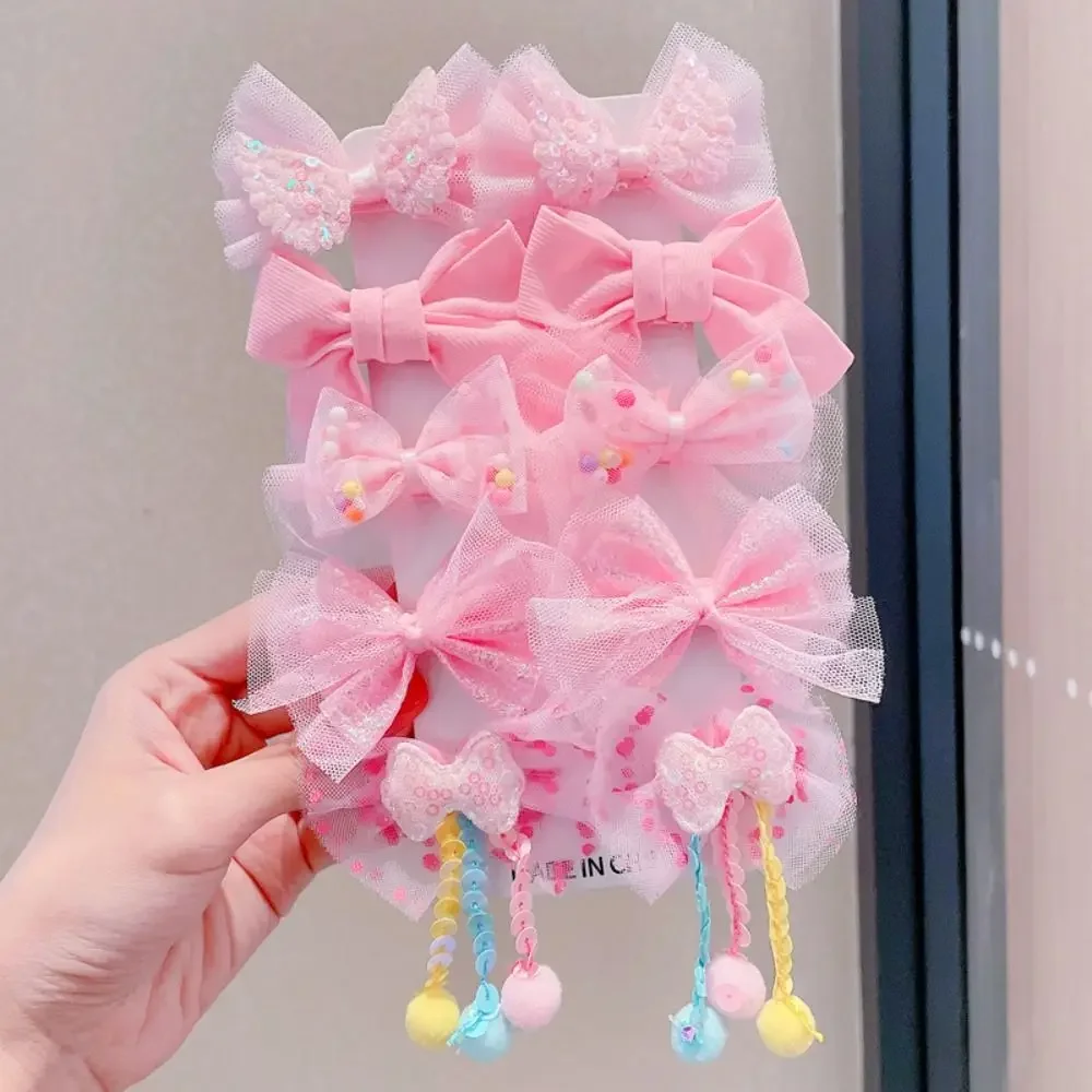 Cute Lace Hair Clips for Girls Princess Side Barrettes