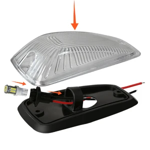 5 Stück bernsteinfarbene/weiße/geräucherte Chevy/GMC-Kabinendach-Lauflicht-Abdeckungsbasis mit T10 5050 LED-Lampen für C/K 1500 2500 3500 Pickup-Trucks – Detail 31