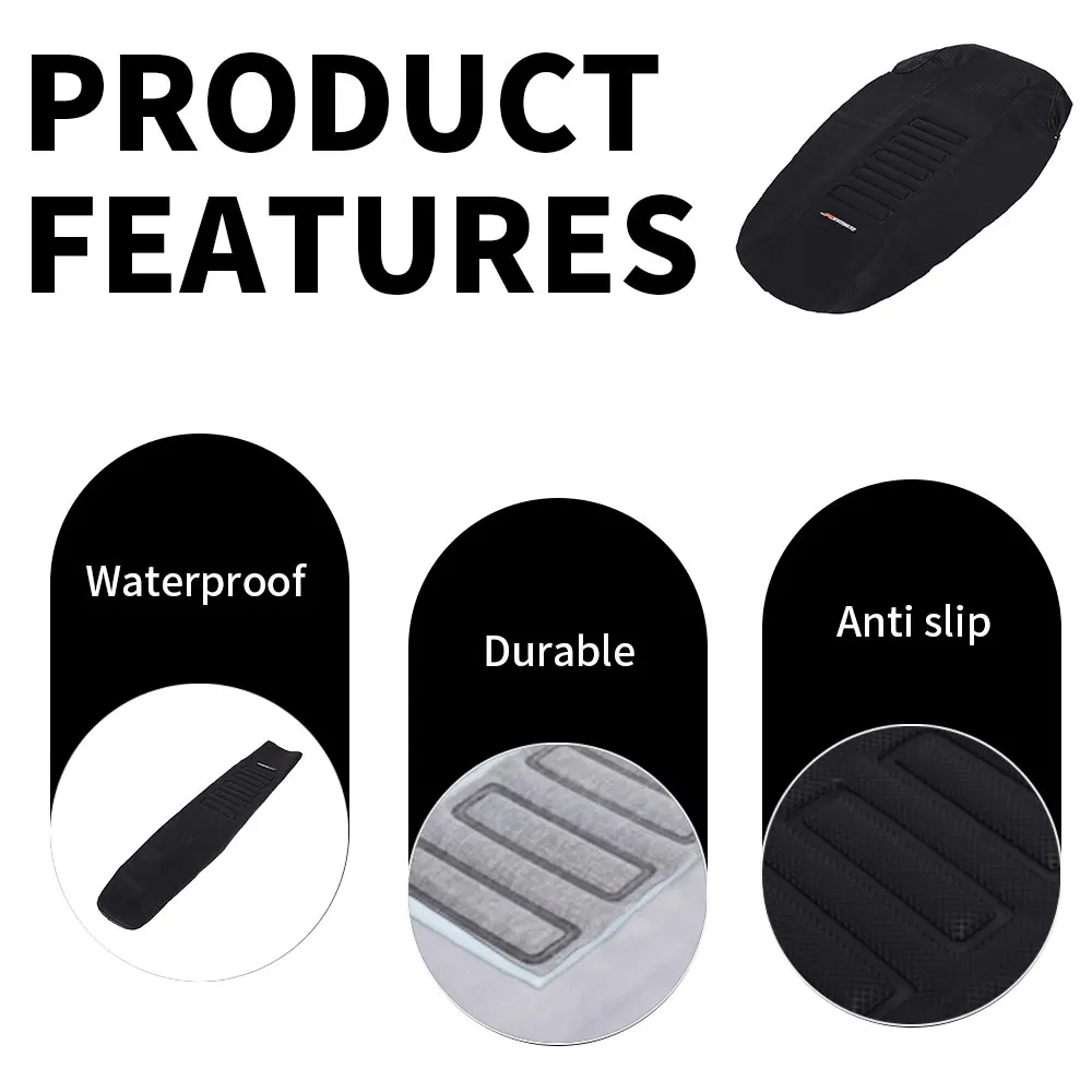 Motorcycle Seat Covers PVC Non-slip Design Waterproof For CRF CR XR 50cc-250cc RM KX KLX YZ TTR PW SSR Apollo SDG Dirt Pit Bike
